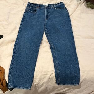 Abercrombie & Fitch Vintage Straight High Rise Jeans
